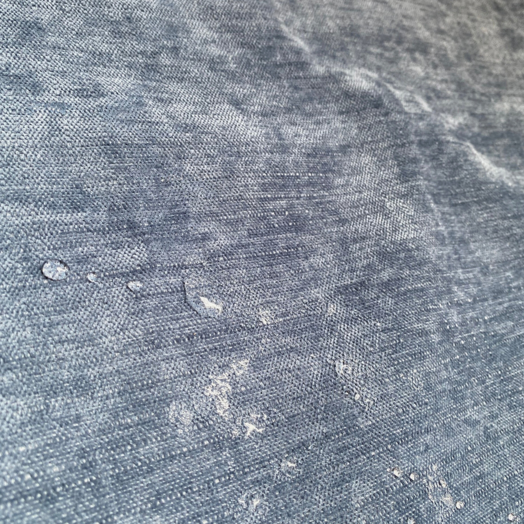 Tela Antifluido Chenile-Azul Pacifico.