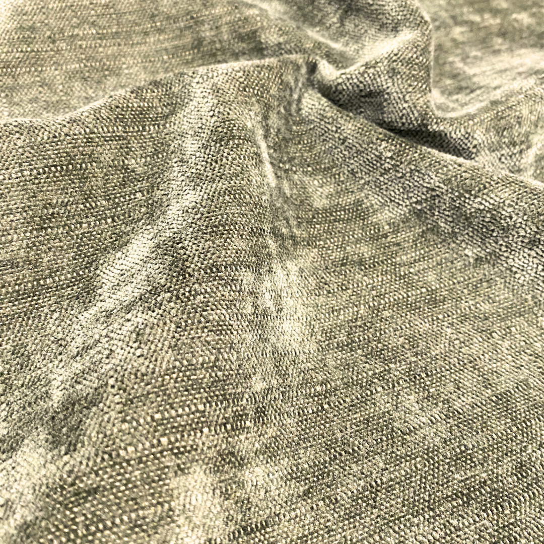 Tela Antifluido Chenille- Verde Spring.