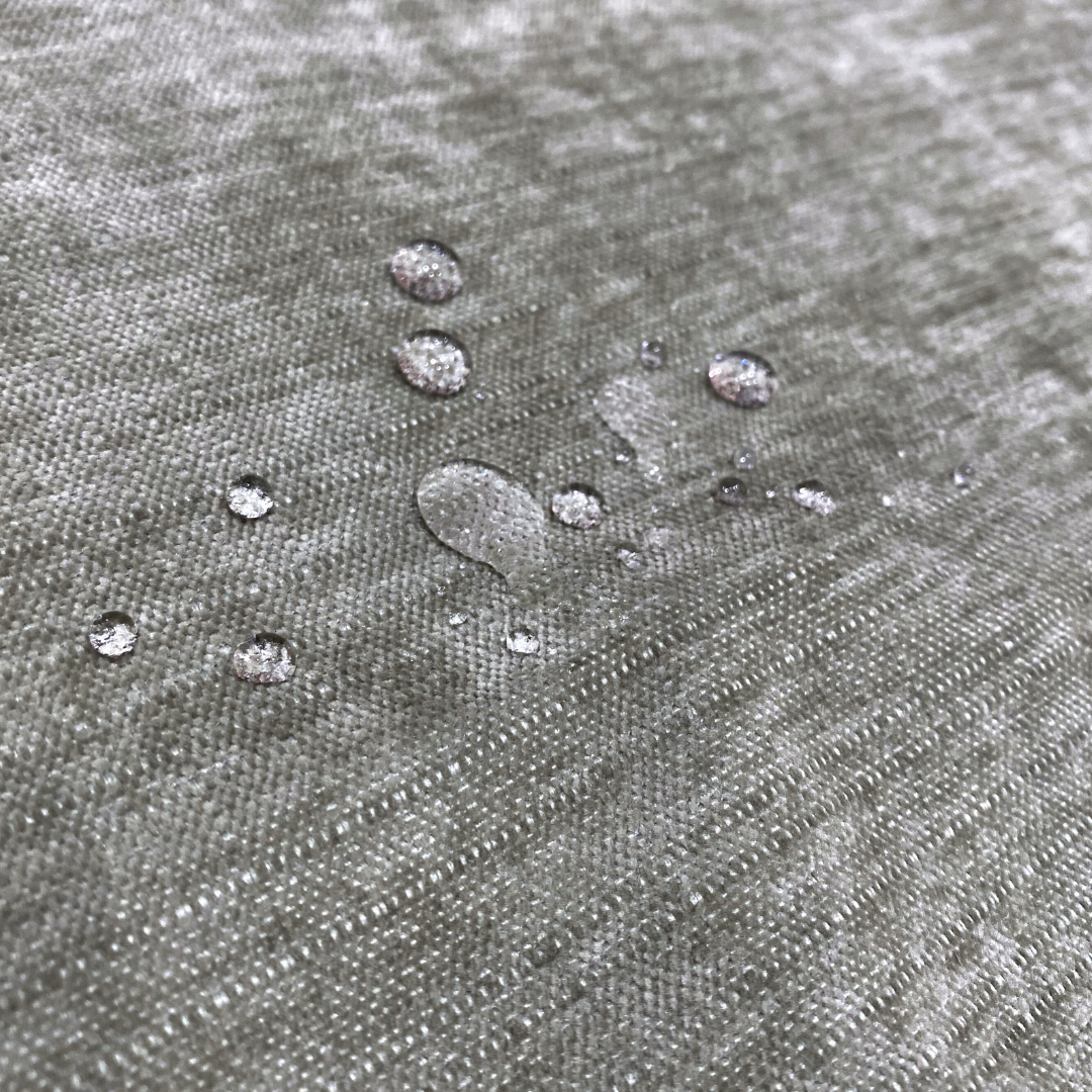 Tela Antifluido Chenille-Gray stone