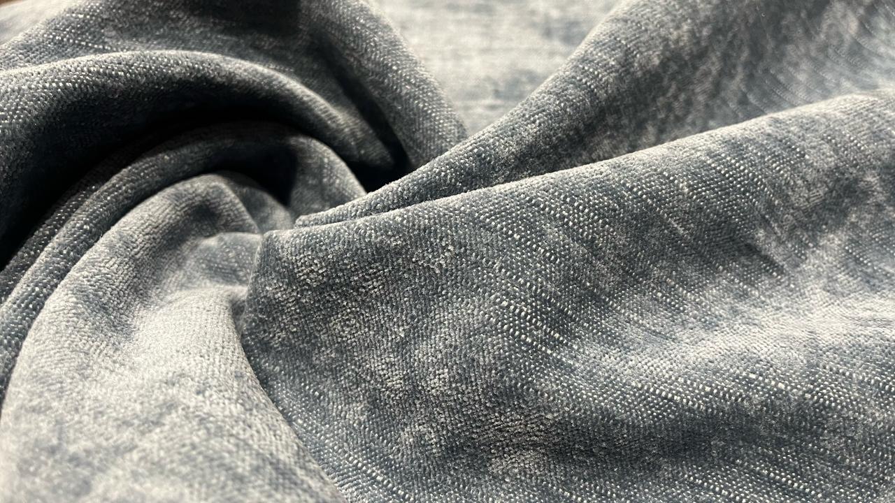 Tela Antifluido Chenile-Azul Pacifico.
