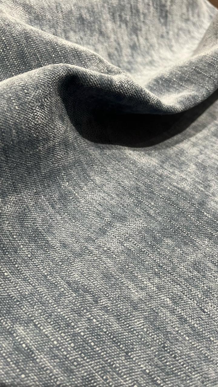 Tela Antifluido Chenile-Azul Pacifico.