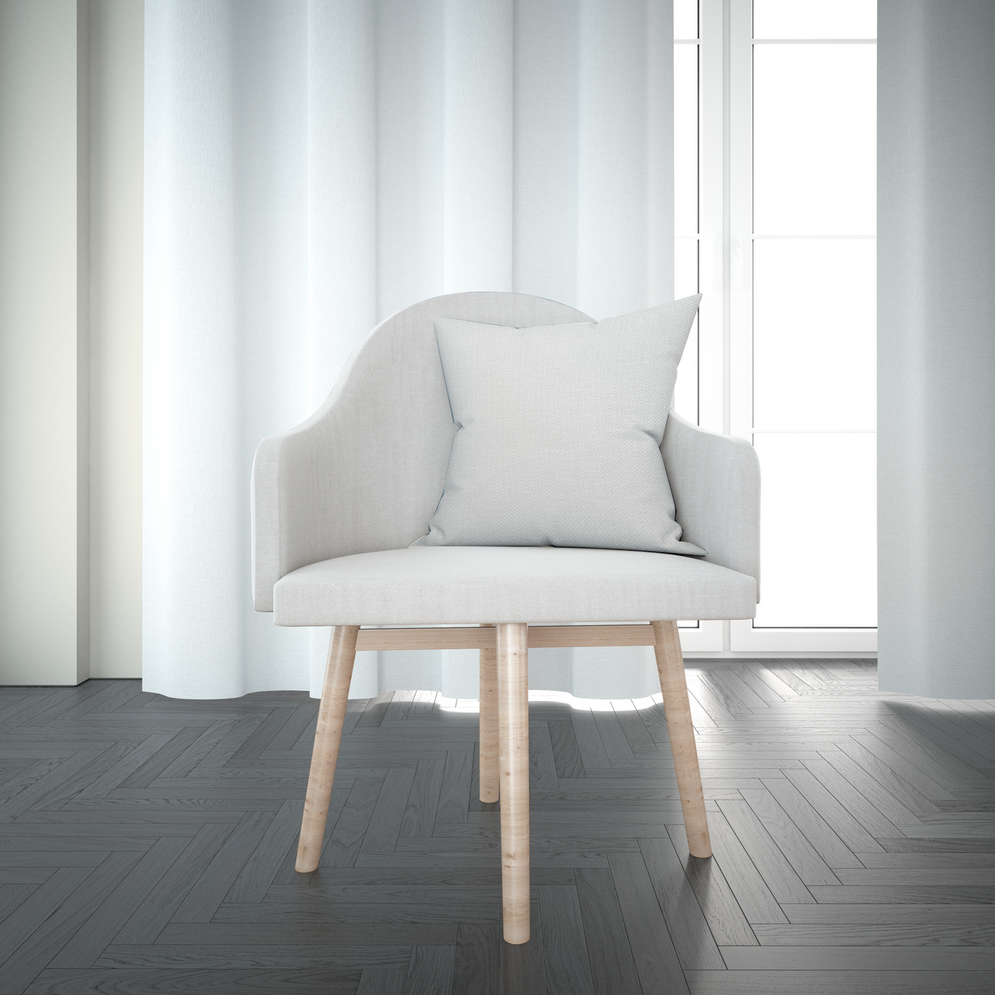 Tela Color Beige White (6149) C/01