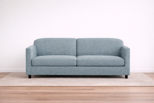 Tela Antifluido chenille-Azul sky.