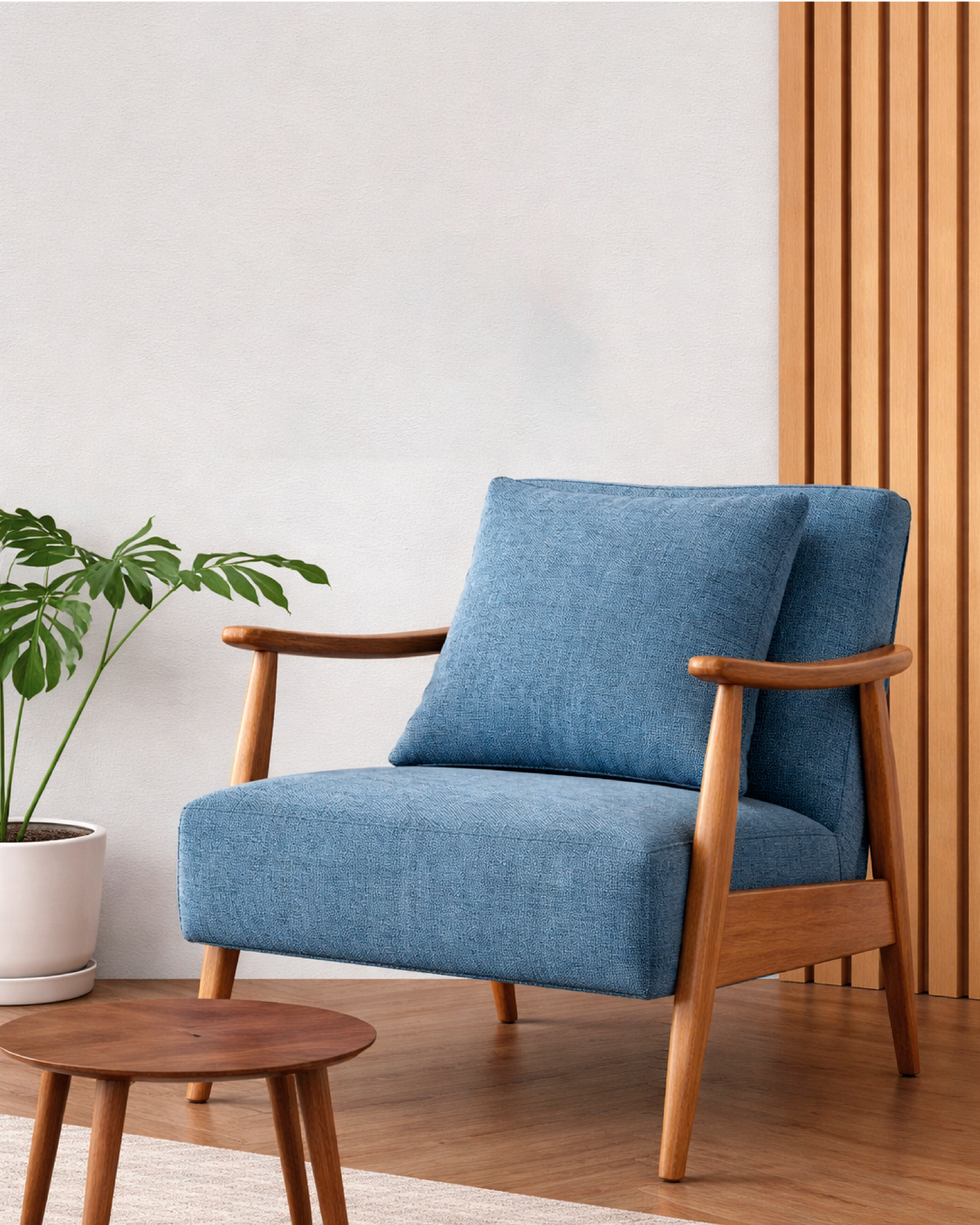 Tela Antifluido Chenile-Azul Pacifico.