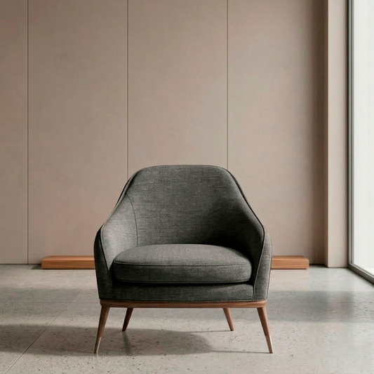 Tela Antifluido Chenille-Gray stone.